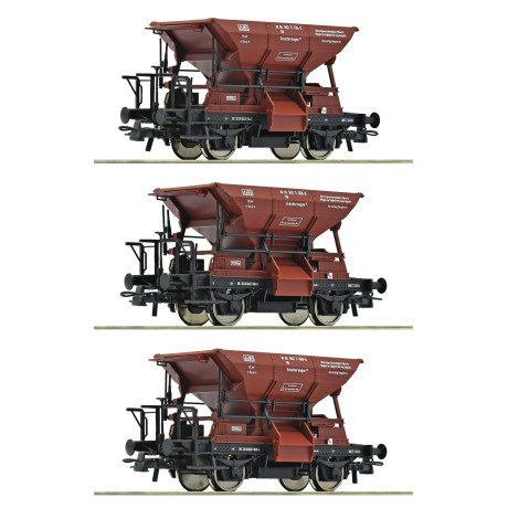 6600269 Roco Set Talbot-Schotterwagen DB