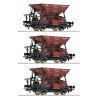 6600269 Roco Set Talbot-Schotterwagen DB