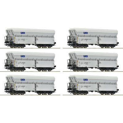6600220 Roco Set Falns zelflosser GATX