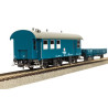 28334 Piko Set Set Umbauwagen werkplaats met platte wagon Ks DB