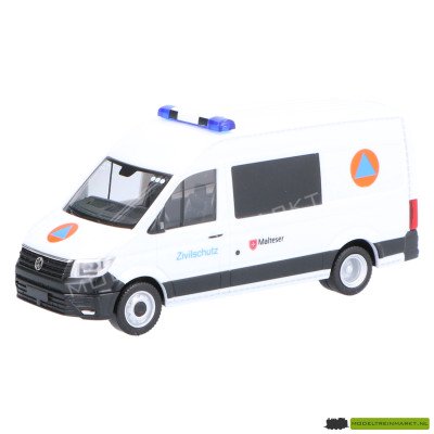 97963 Herpa VW Crafter halfbus "Malteser/civil protection"