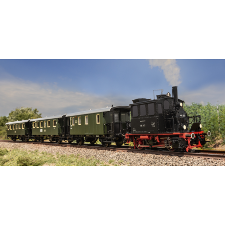26619 Märklin Treinset 'Spalter Bockl' Glaskast DB