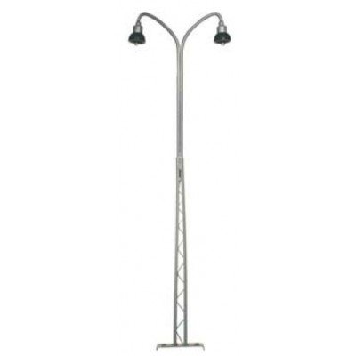 117352 Dubbele Vakwerklamp grijs