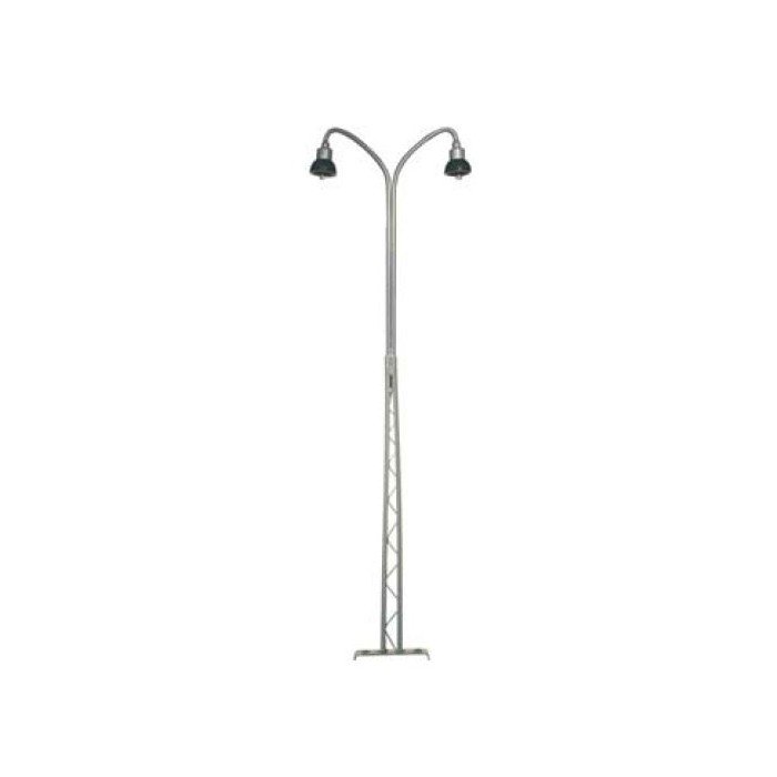 117352 Dubbele Vakwerklamp grijs