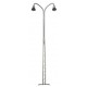 117352 Beli-Beco Dubbele Vakwerklamp grijs