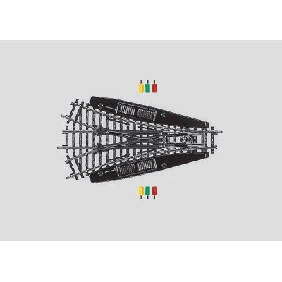 2270 K-rail Symmetrische driewegswissel