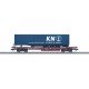 47443 Märklin Draagwagen met oplegger DB AG Kuhnr Nagel