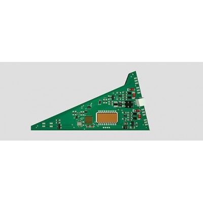 74465 Märklin C-rail driewegwissel Digital-decoder voor...