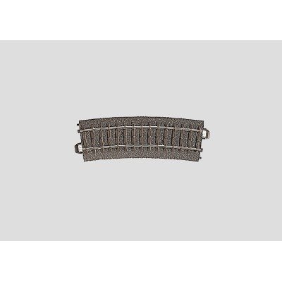 24215 C-RAIL bocht R2 437,5mm / 15 graden