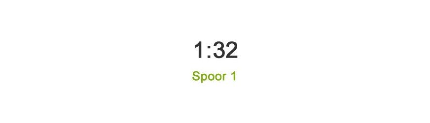 Schaal 1:32 Spoor 1