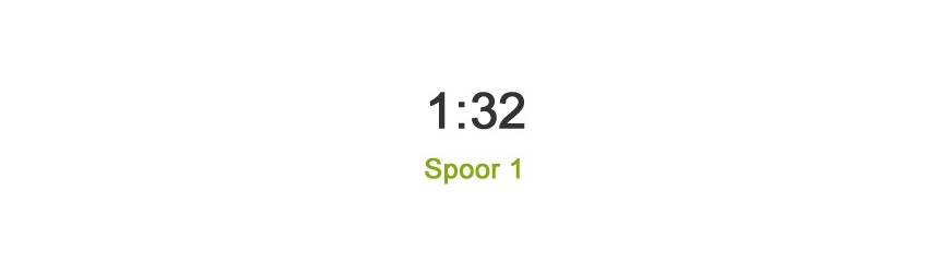 1:32 Spoor 1